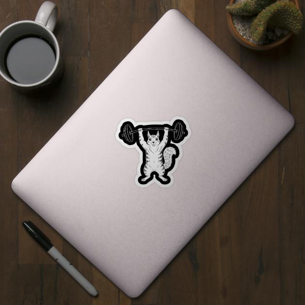 Squirrel Lifting Weights Gym Humor Workout by ArtistTee ⭐⭐⭐⭐⭐